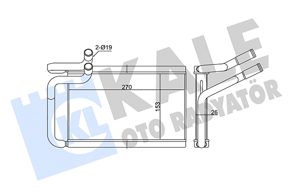 Heat Exchanger, interior heating (352155)