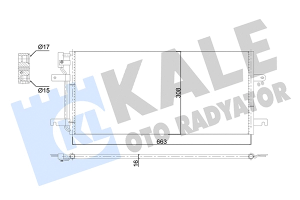 Condenser, air conditioning (353140)