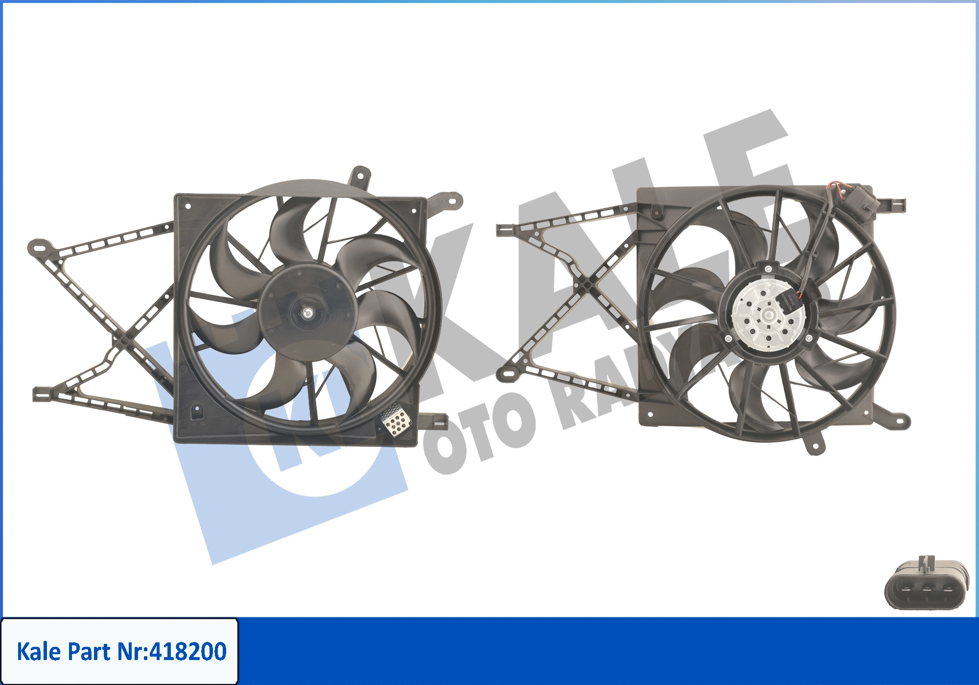 Fan, engine cooling (418200)