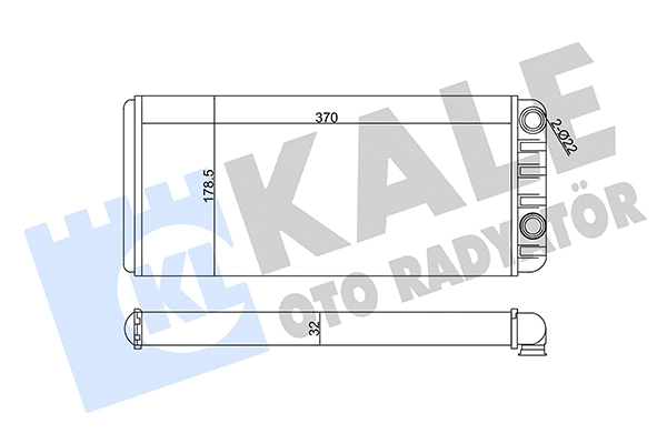 Heat Exchanger, interior heating (353850)