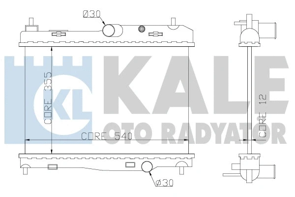 Radiator, engine cooling (356100)
