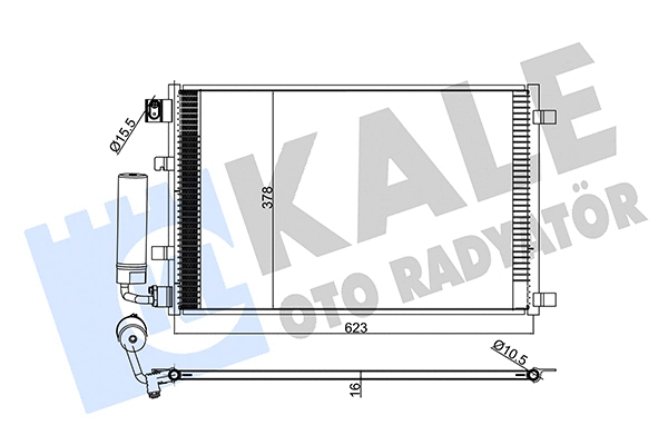 Condenser, air conditioning (345265)