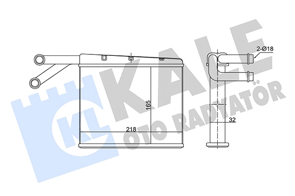 Heat Exchanger, interior heating (352150)