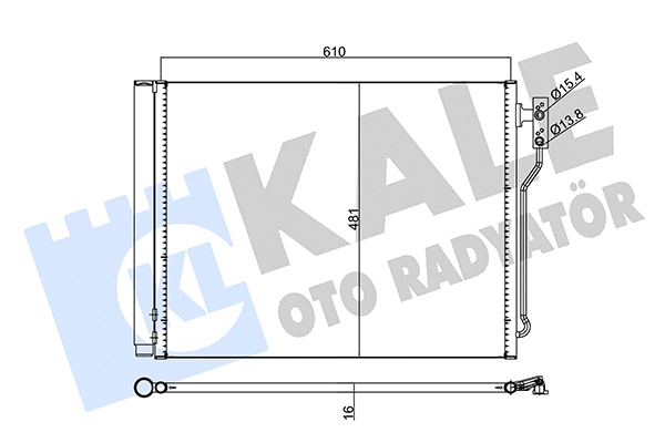 Condenser, air conditioning (345620)
