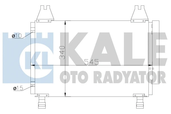 Condenser, air conditioning (390100)