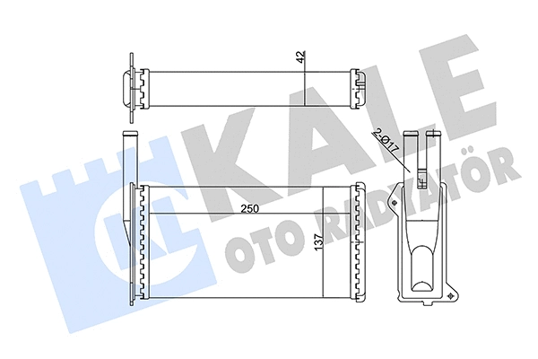 Heat Exchanger, interior heating (346760)