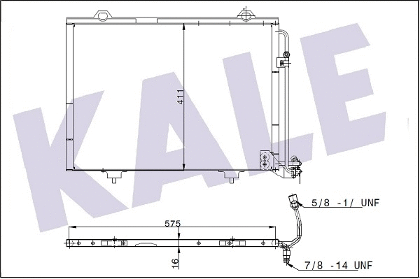 Condenser, air conditioning (345510)