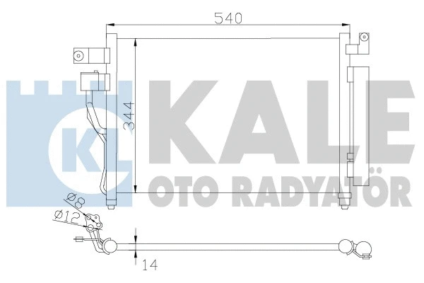Condenser, air conditioning (391400)