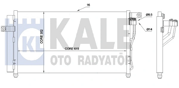 Condenser, air conditioning (386300)