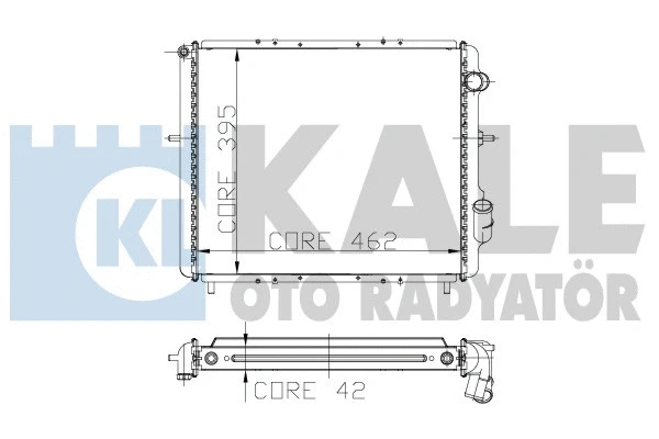 Radiator, engine cooling (221199)