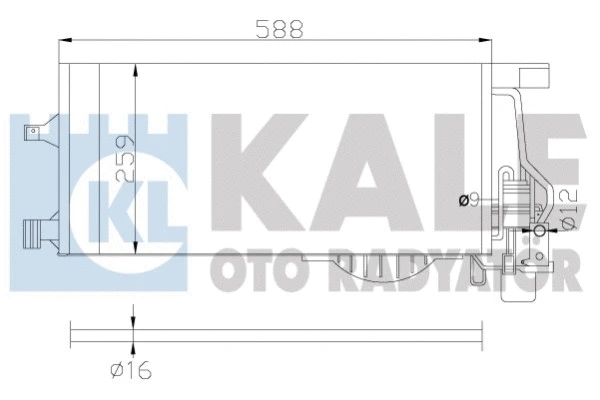 Condenser, air conditioning (342895)