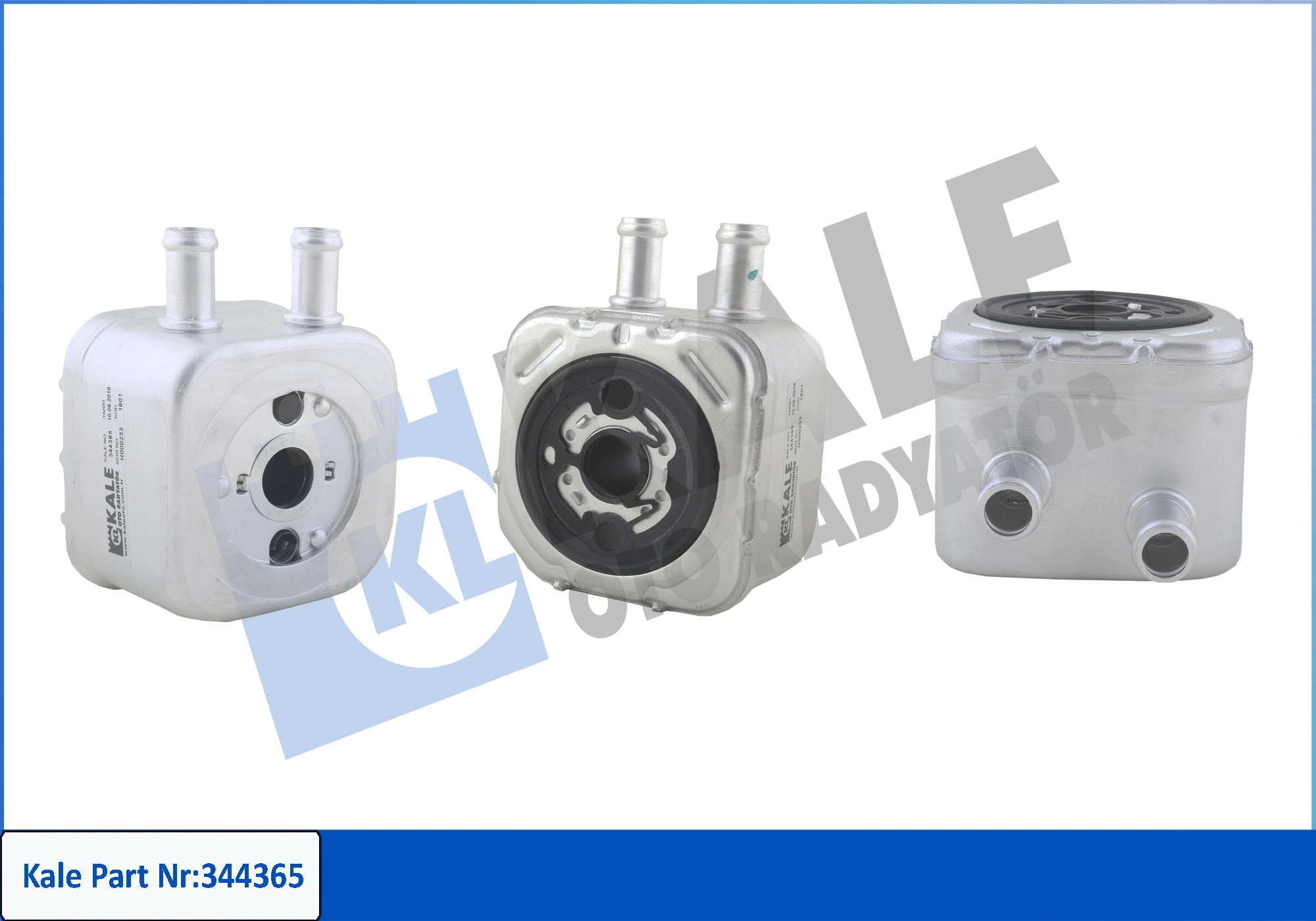 Oil Cooler, engine oil (344365)