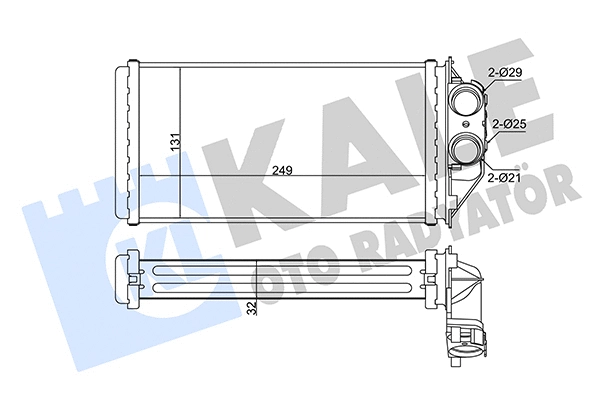Heat Exchanger, interior heating (346290)