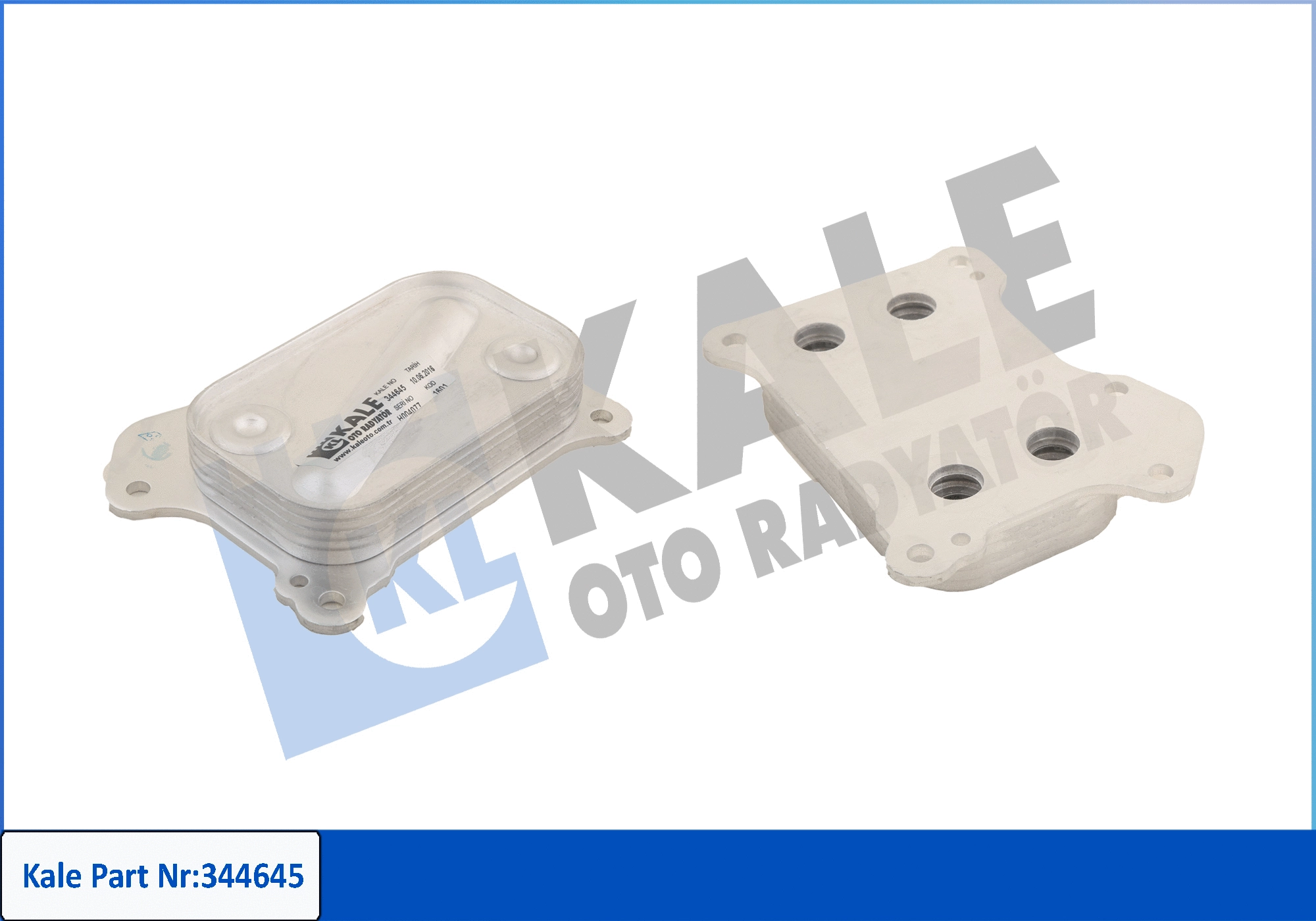 Oil Cooler, engine oil (344645)