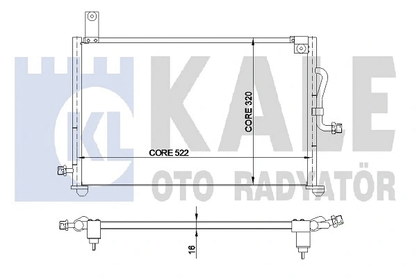 Condenser, air conditioning (345170)