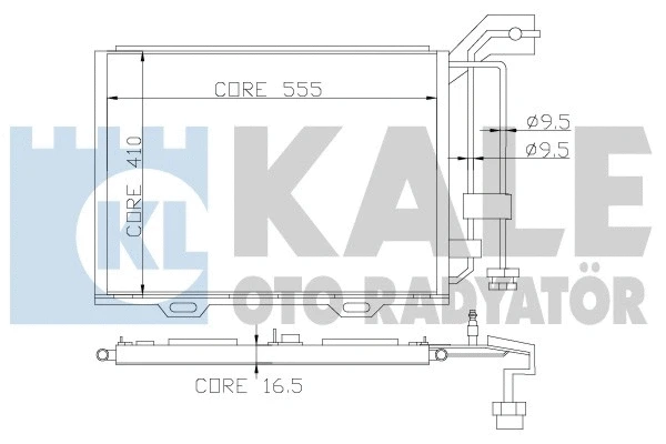 Condenser, air conditioning (393000)