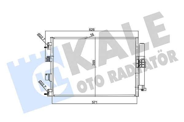 Condenser, air conditioning (357380)