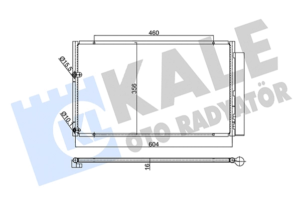 Condenser, air conditioning (352625)