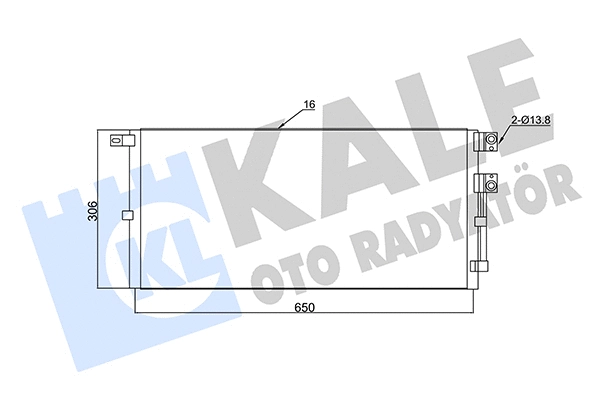 Condenser, air conditioning (345480)