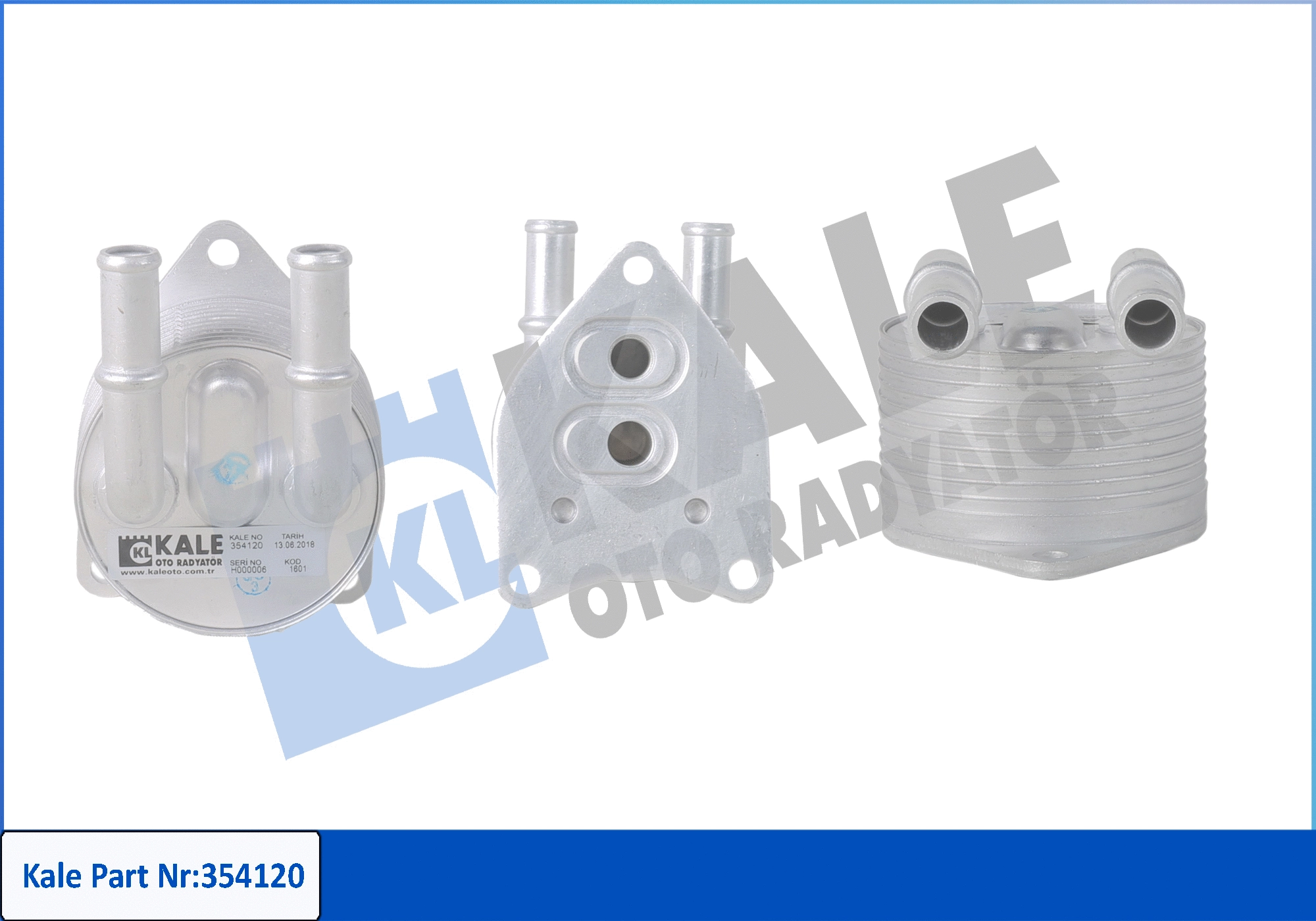 Oil Cooler, automatic transmission (354120)
