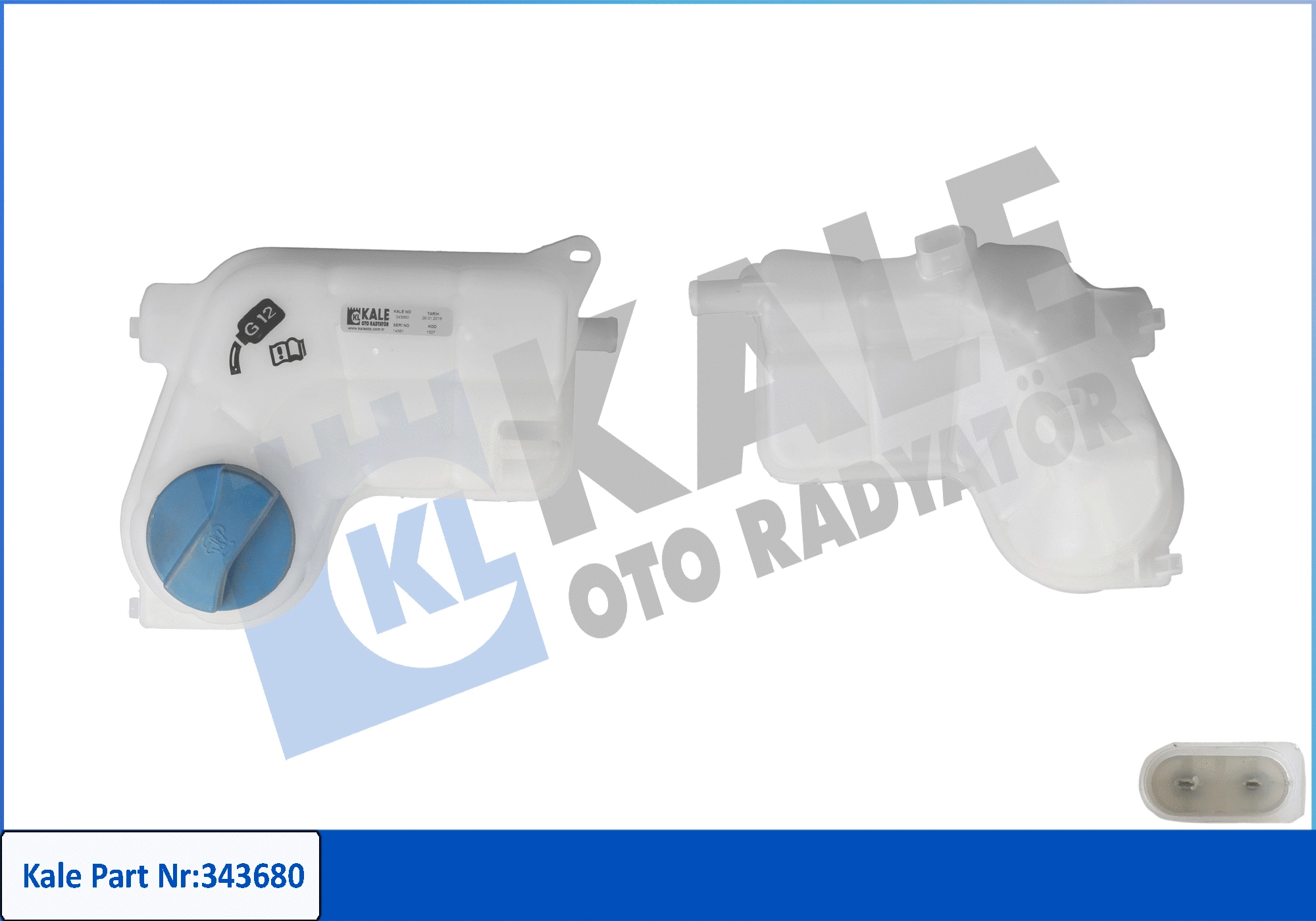 Expansion Tank, coolant (343680)