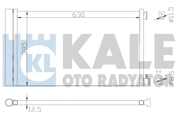 Condenser, air conditioning (342905)