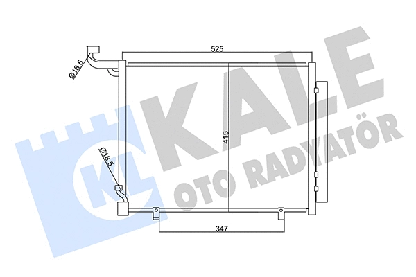 Condenser, air conditioning (357720)