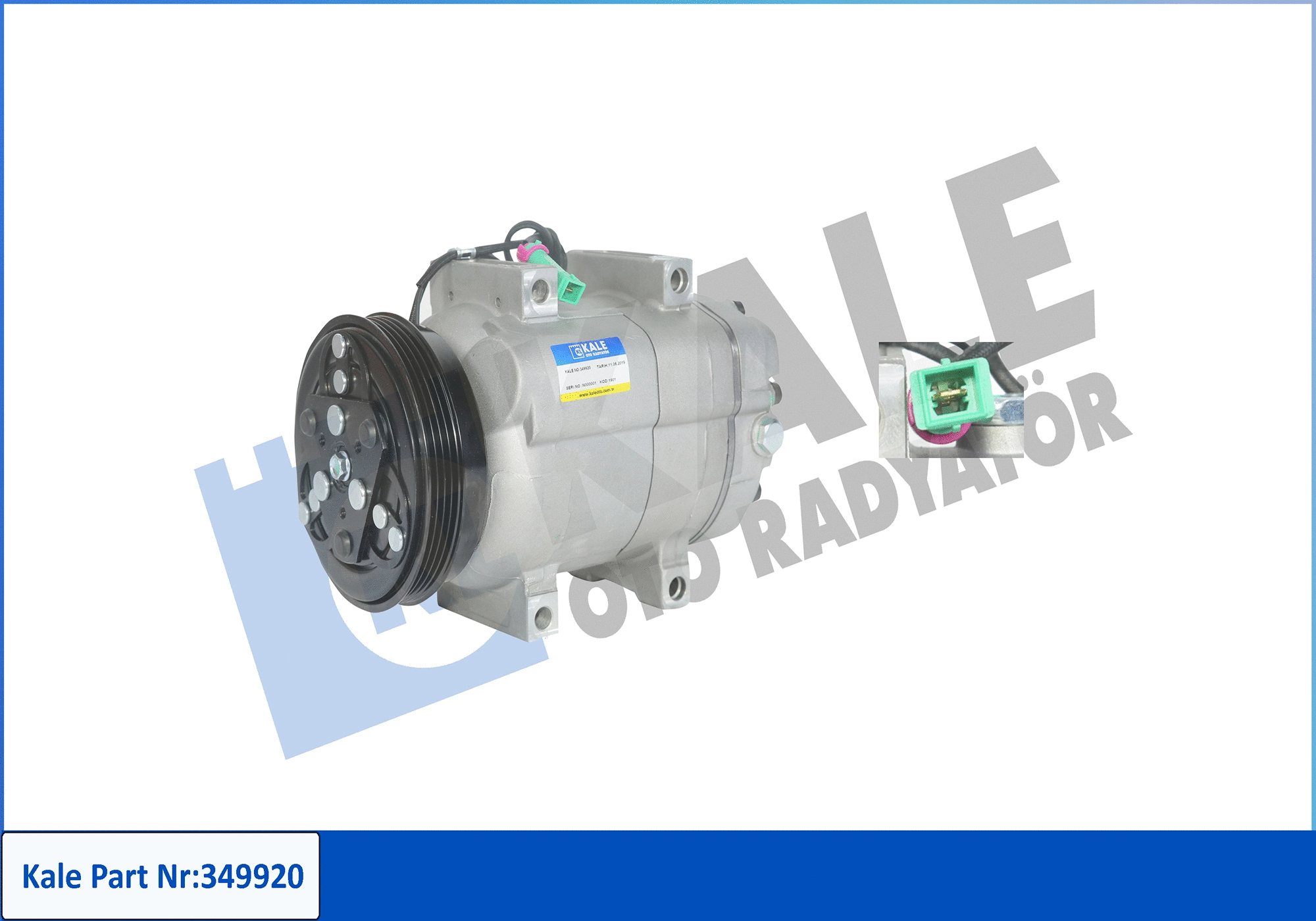 Compressor, air conditioning (349920)