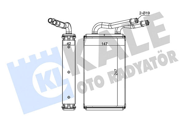 Heat Exchanger, interior heating (203600)