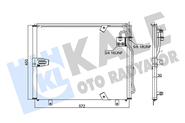 Condenser, air conditioning (343065)