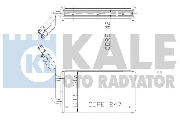 Heat Exchanger, interior heating (149800)