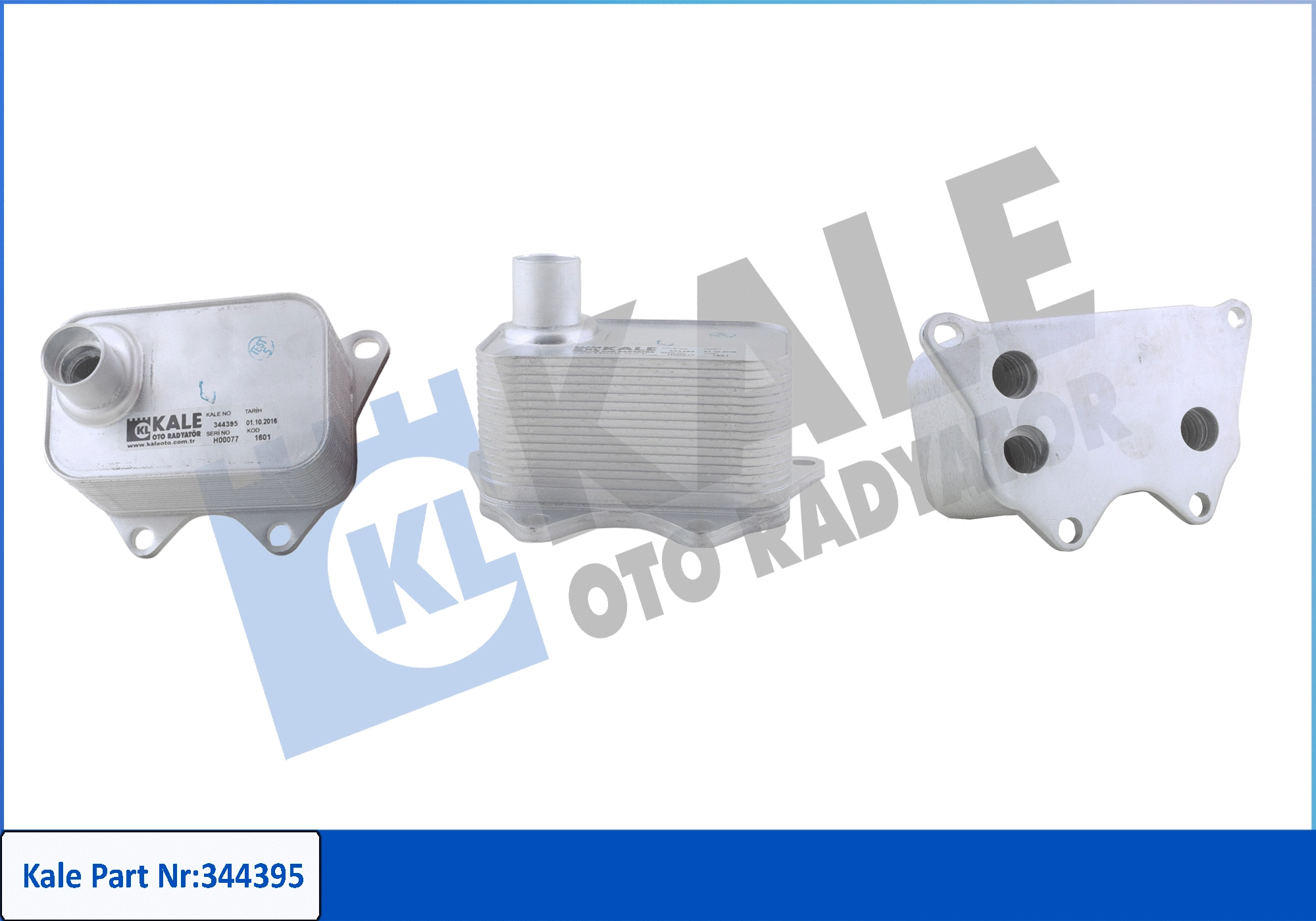 Oil Cooler, engine oil (344395)