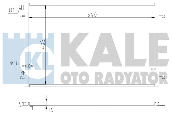 Condenser, air conditioning (375300)
