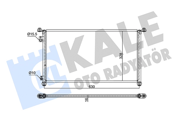 Condenser, air conditioning (353125)