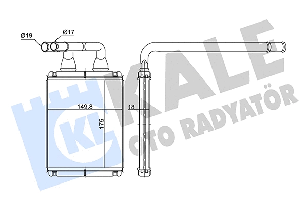 Heat Exchanger, interior heating (352145)