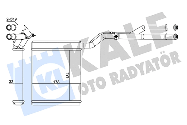 Heat Exchanger, interior heating (347375)