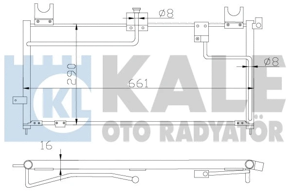 Condenser, air conditioning (387500)