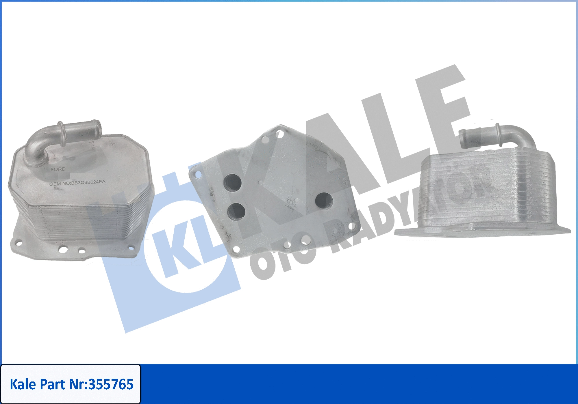 Oil Cooler, engine oil (355765)