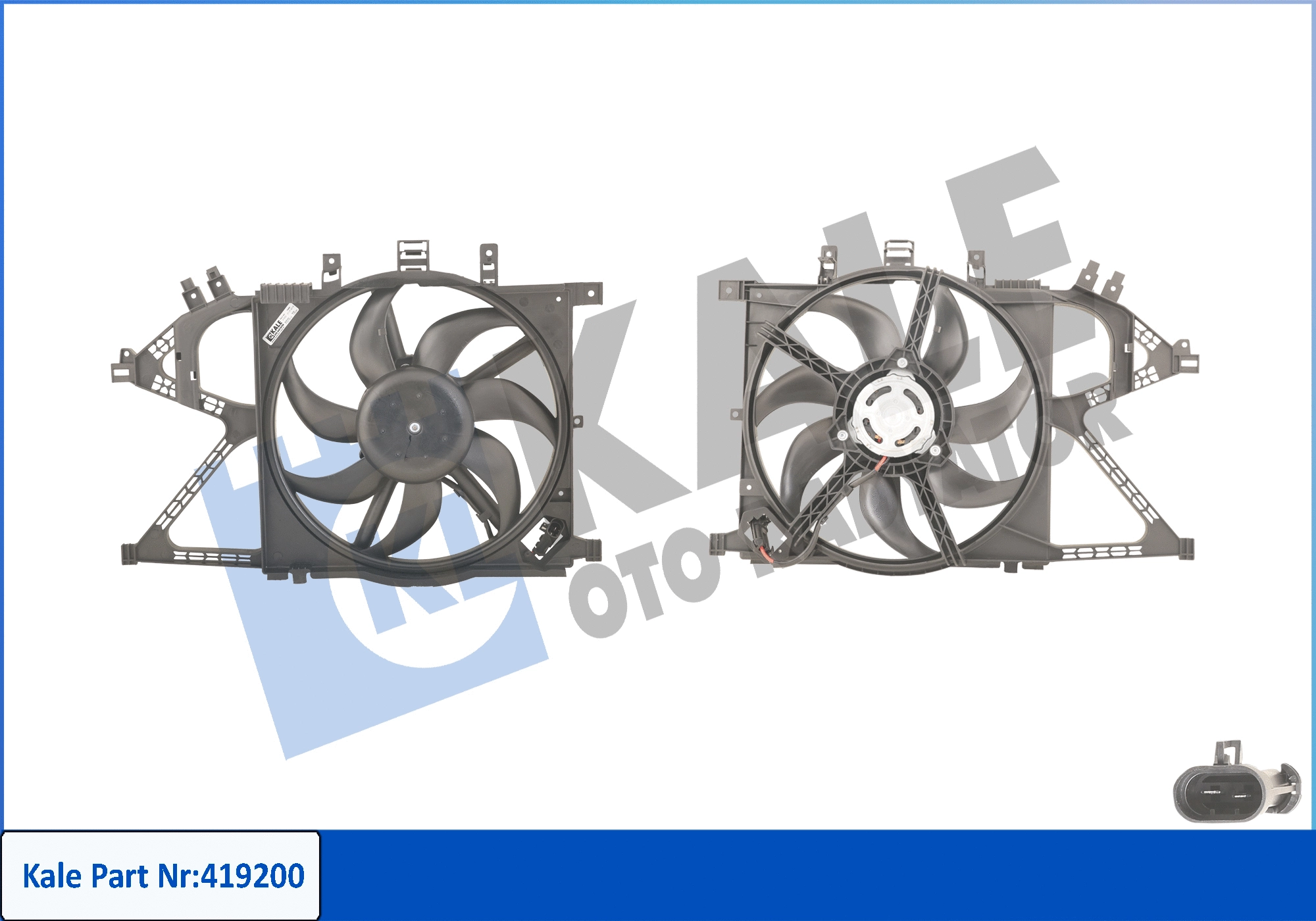 Fan, engine cooling (419200)
