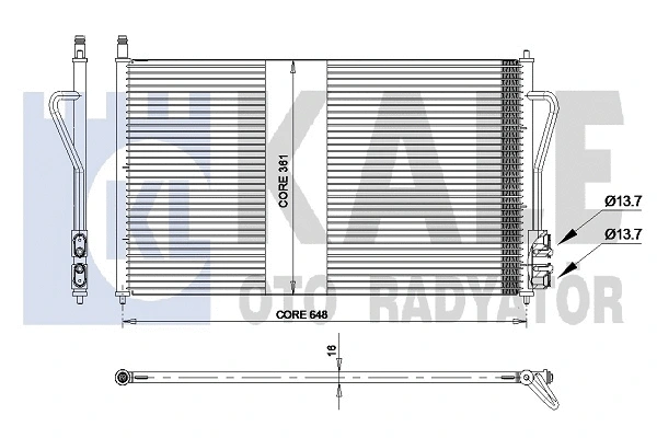 Condenser, air conditioning (378500)
