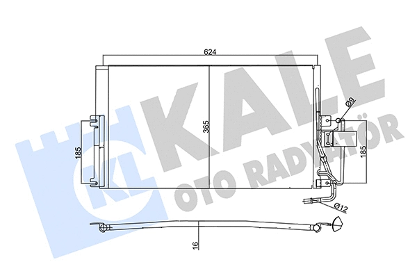 Condenser, air conditioning (357880)