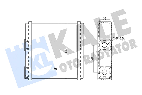 Heat Exchanger, interior heating (352065)