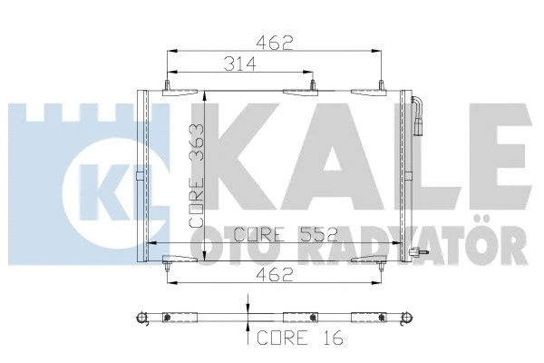 Condenser, air conditioning (300000)