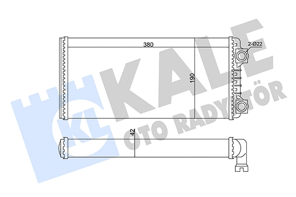 Heat Exchanger, interior heating (346730)