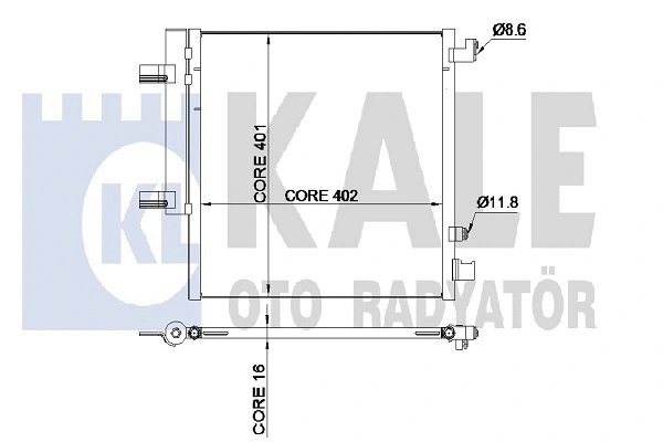 Condenser, air conditioning (342515)