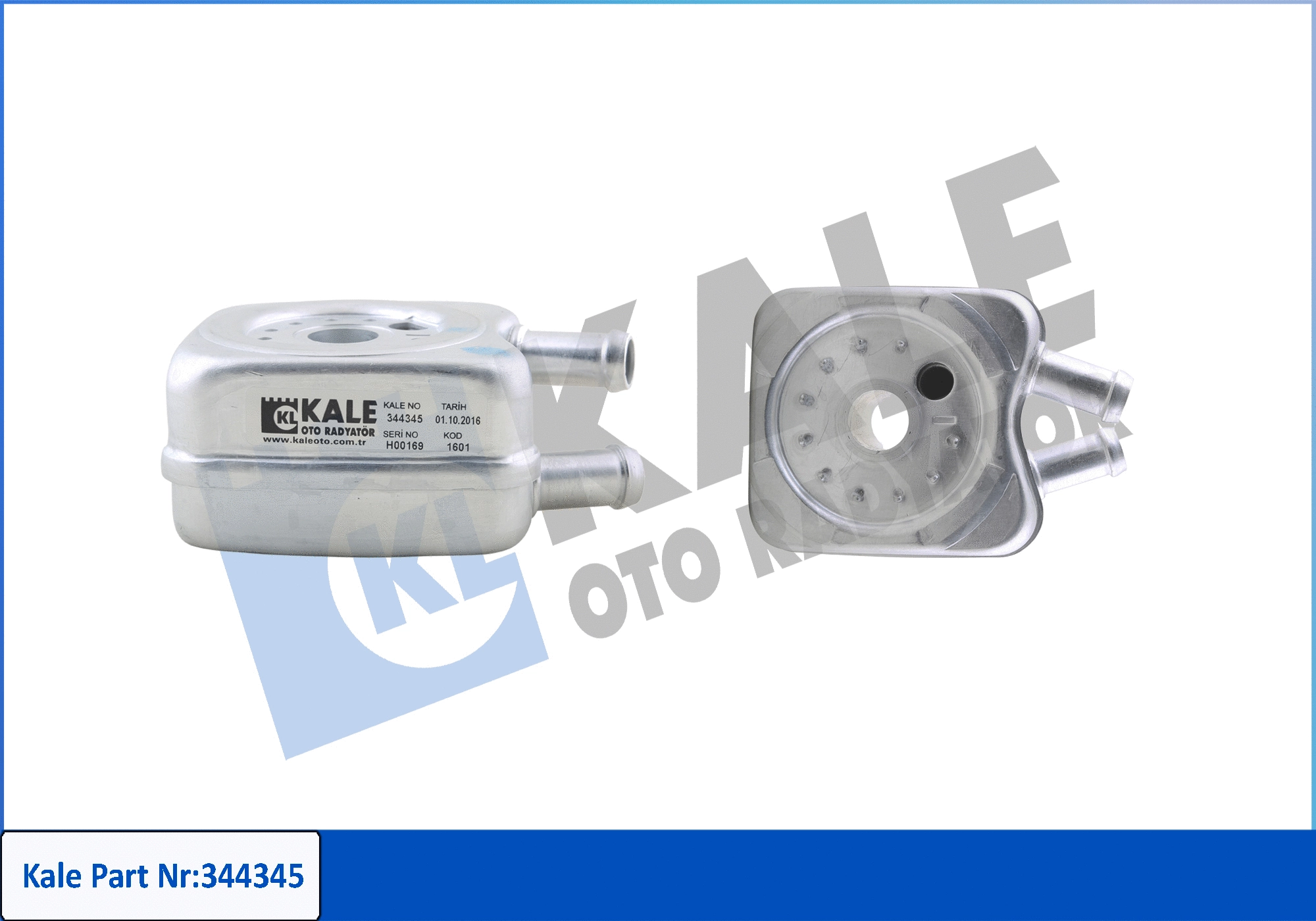 Oil Cooler, engine oil (344345)