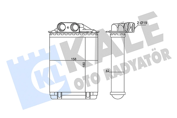 Heat Exchanger, interior heating (346355)