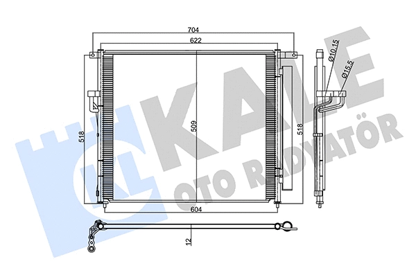 Condenser, air conditioning (358230)
