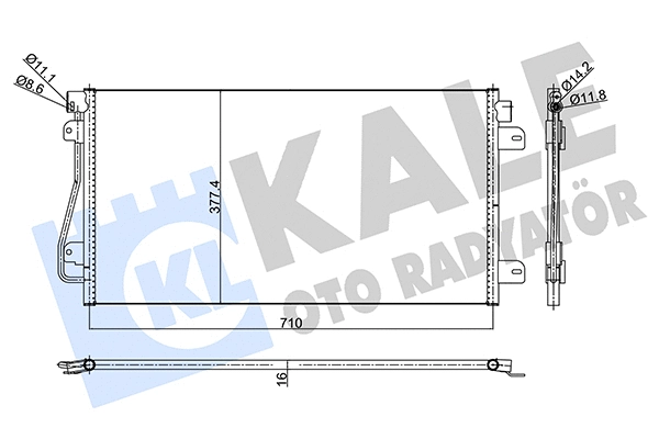 Condenser, air conditioning (345555)