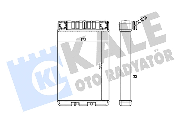 Heat Exchanger, interior heating (346625)